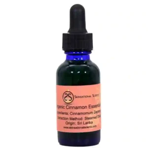 Cinnamon Organic Essential Oil: Botanical Name Cinnamomum Zeylanicum
