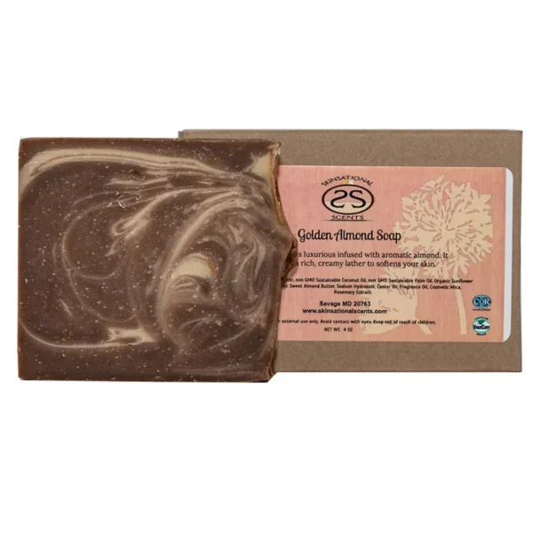Golden Almond Soap-for itching free skin