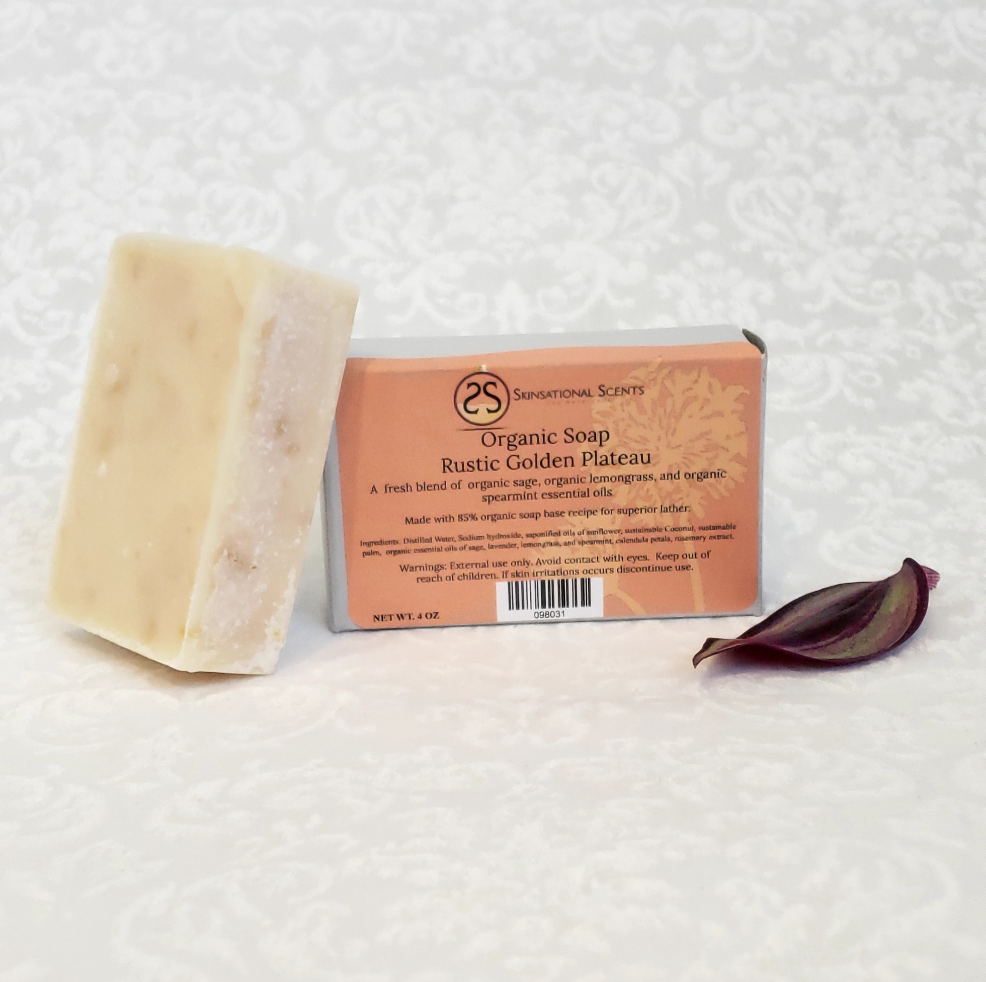 Organic Rustic Golden Plateau Soap – Skinsational Scents