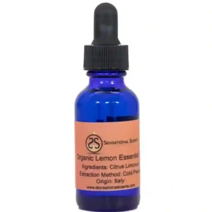 Lemon Organic Essential Oil: Botanical Name : Citrus Limonum