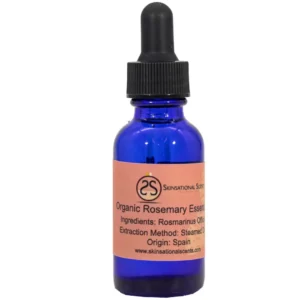 Rosemary Organic Essential Oil: Botanical Name: Rosmarinus Officinalis L.