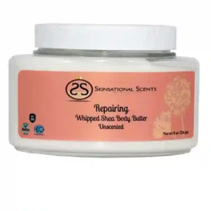 Repairing : Unscented Whipped Shea Butter-for soft and healthy skin