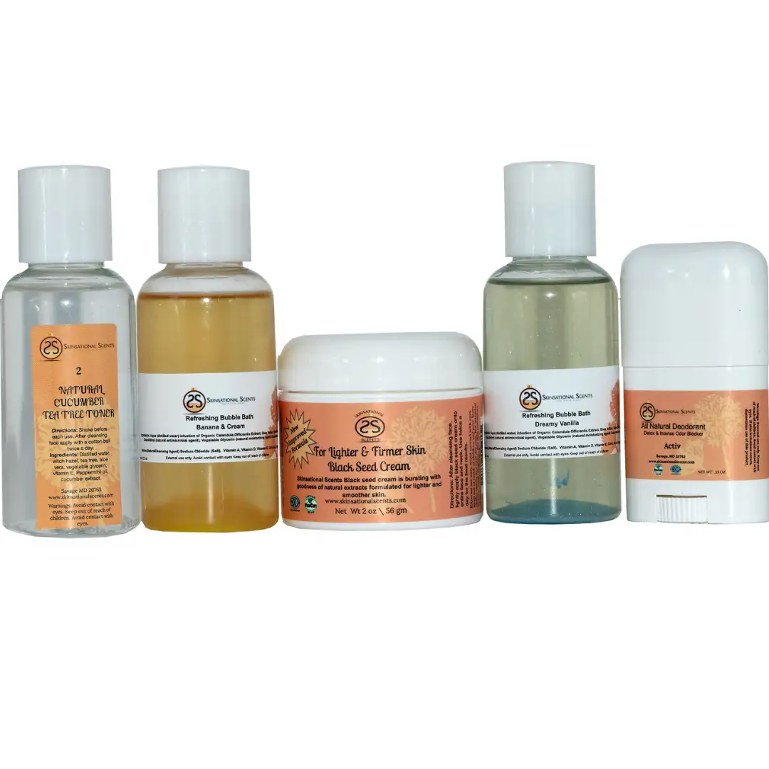 Travel Size : Your favorite Natural Body Care On the Go