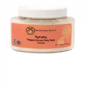 Hydrating: Unscented Moisturizing Avocado Body Butter-for a glowing skin