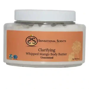 Unscented Whipped Mango Butter for a clarify skin