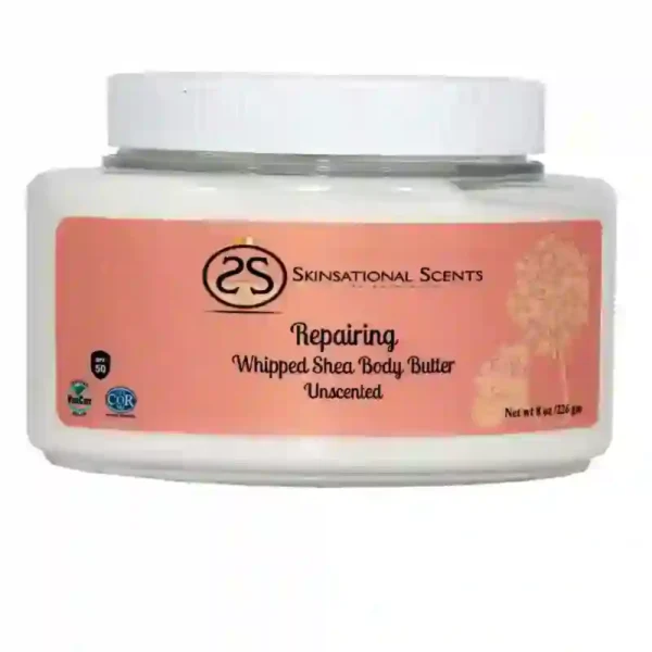 Repairing : Unscented Whipped Shea Butter-for soft and healthy skin - Image 2