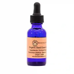 Organic Basil Essential Oil-for a stimulating experience