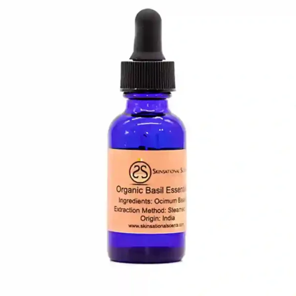 Organic Basil Essential Oil-for a stimulating experience